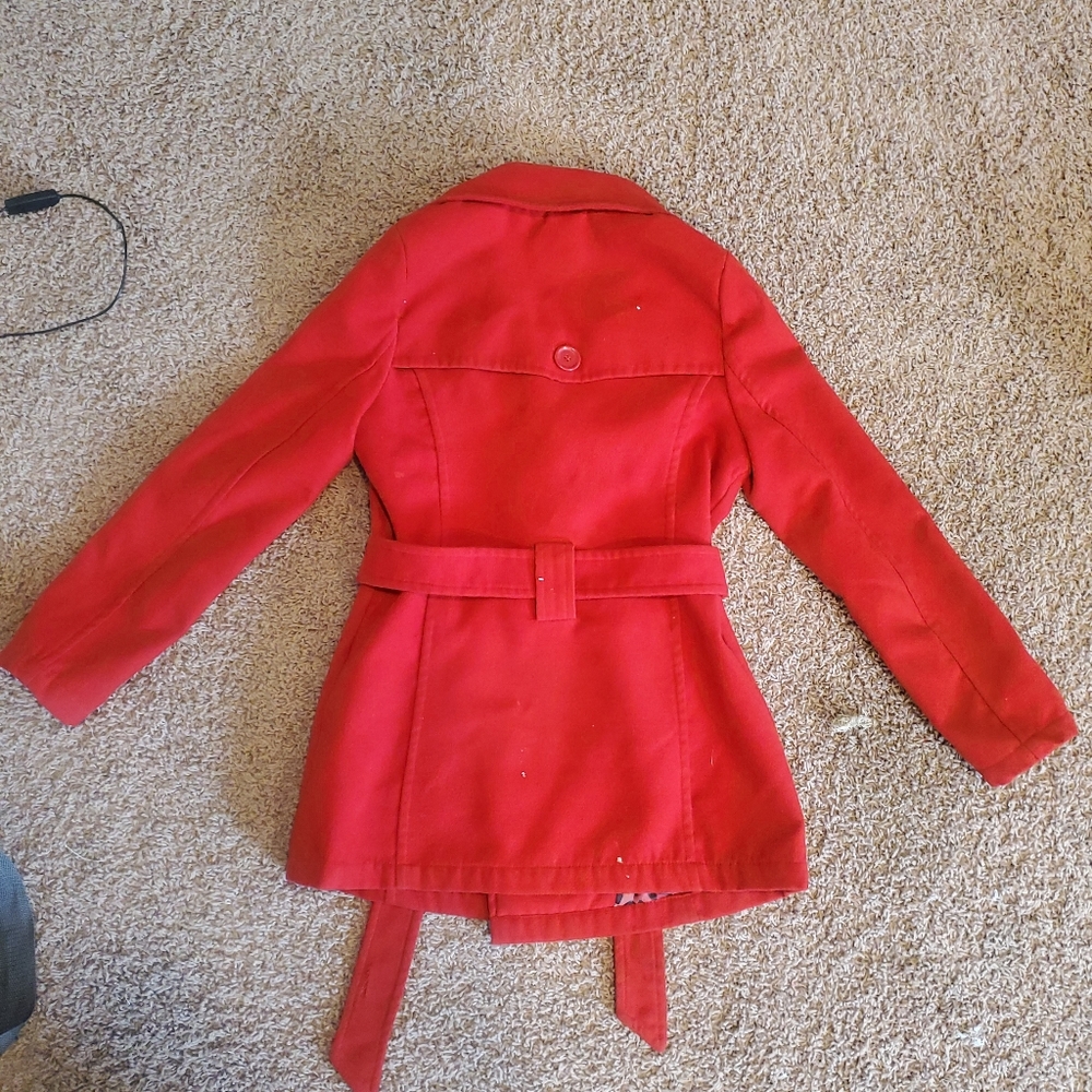 Bright Red Coat, Jou Jou, Medium